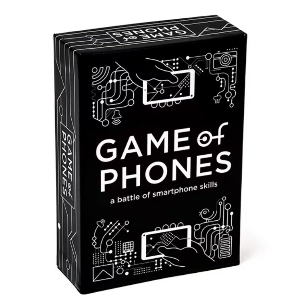 GAME OF PHONES PARTY CARD GAME |HILARIOUS SMARTPHONE SCAVENGER HUNT-NEW IN BOX